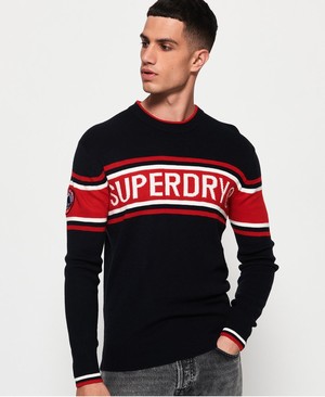 Superdry Oslo Racer Crew Neck Férfi Ugró Bézs | SHCTE8719